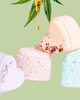 Lizush Lizush Valentine's 5 Heart-Shaped Lavender Shower Steamers Gift Box - 5