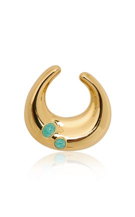 Lizzie Fortunato Lizzie Fortunato Canyon Arch Brooch In Amazonite