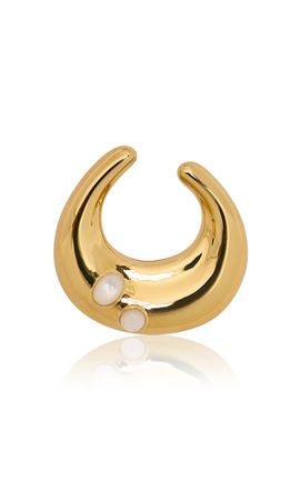 Lizzie Fortunato Lizzie Fortunato Canyon Arch Brooch In Pearl