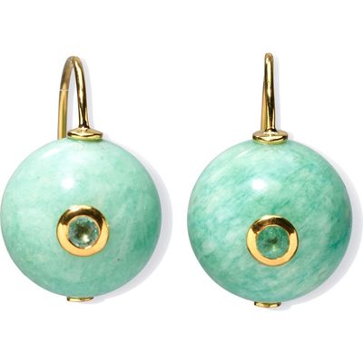 Lizzie Fortunato Lizzie Fortunato Comet Amazonite Drop Earrings