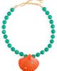 Lizzie Fortunato Lizzie Fortunato Corfu Shell Necklace Multi One - 1