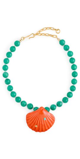 Lizzie Fortunato Lizzie Fortunato Corfu Shell Necklace Multi One