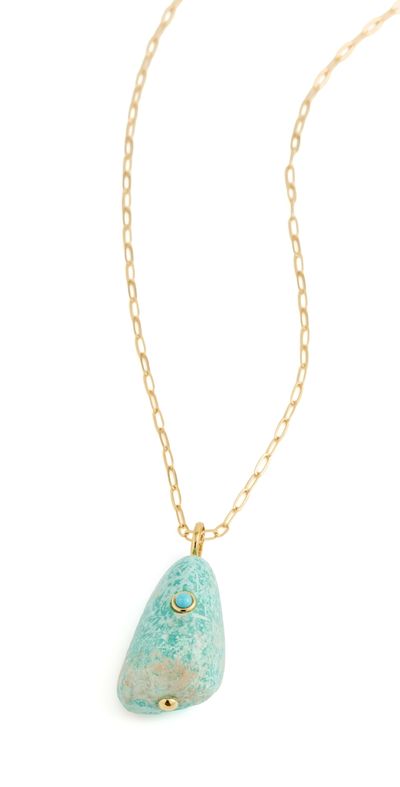 Lizzie Fortunato Lizzie Fortunato Darya Turquoise Necklace Blue One