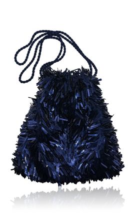 Lizzie Fortunato Lizzie Fortunato Gala Bag In Electric Navy