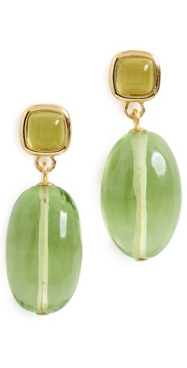 Lizzie Fortunato Lizzie Fortunato Grove Earrings Green One