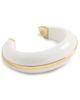 Lizzie Fortunato Lizzie Fortunato Halo Cuff Bracelet White One - 1