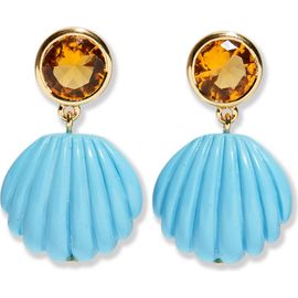 Lizzie Fortunato Lizzie Fortunato Kai Shell Drop Earrings