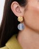 Lizzie Fortunato Lizzie Fortunato Luminary Earrings Purple One - 3