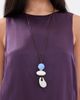 Lizzie Fortunato Lizzie Fortunato Museo Cord Ii Necklace In Sea Multi One - 3