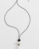 Lizzie Fortunato Lizzie Fortunato Museo Cord Necklace Silver One - 2