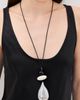 Lizzie Fortunato Lizzie Fortunato Museo Cord Necklace Silver One - 3
