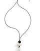 Lizzie Fortunato Lizzie Fortunato Museo Cord Necklace Silver One - 6