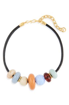 Lizzie Fortunato Lizzie Fortunato Piedra Mixed Media Collar Necklace