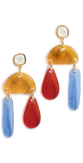 Lizzie Fortunato Lizzie Fortunato Sun and Sea Earrings Multi One