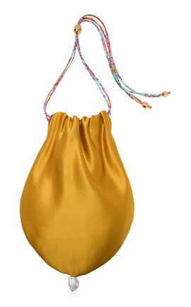 Lizzie Fortunato Lizzie Fortunato The Notte Pouch In Goldenrod