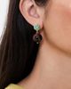 Lizzie Fortunato Lizzie Fortunato Tiger Eye Umbria Earrings Multi One - 3