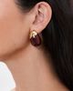 Lizzie Fortunato Lizzie Fortunato Toro Earrings In Aubergine Brown One - 3