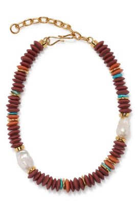 Lizzie Fortunato Lizzie Fortunato Umi Disc Bead Necklace