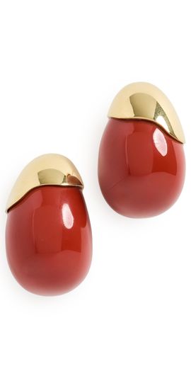 Lizzie Fortunato Lizzie Fortunato Vermillion Toro Earrings Red One