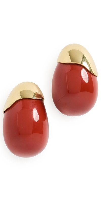 Lizzie Fortunato Lizzie Fortunato Vermillion Toro Earrings Red One