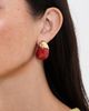 Lizzie Fortunato Lizzie Fortunato Vermillion Toro Earrings Red One - 3