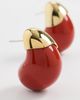 Lizzie Fortunato Lizzie Fortunato Vermillion Toro Earrings Red One - 4