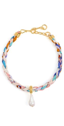 Lizzie Fortunato Lizzie Fortunato Woven Collar Necklace Multi One