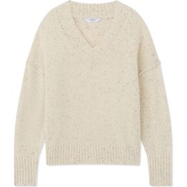LK Bennett LK Bennett Cara Lambswool Blend V-Neck Sweater