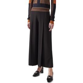 LK Bennett LK Bennett Eva Pleated Crop Wide Leg Pants