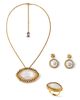 Lladro Women's Kiss 18K-Gold-Plated & Porcelain Ring - 4