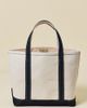 L.L.Bean L. L.Bean L. L. Bean Boat and Tote Open-Top Medium Bag in Black Trim Reg, Women's at Urban Outfitters - 1