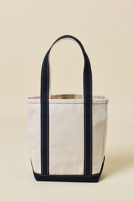 L.L.Bean L. L.Bean L. L. Bean Boat and Tote Open-Top Small Bag in Black Trim Long, Women's at Urban Outfitters