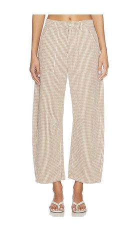 LNA LNA Cross Creek Check Pant