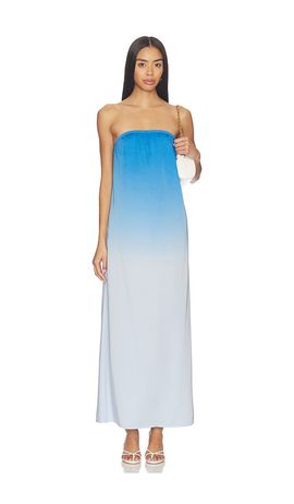 LNA LNA Ekana Dip Dye Dress