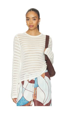 LNA LNA Gwen Open Knit Top