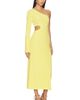 LNA LNA Holden Rib One Shoulder Dress - 2