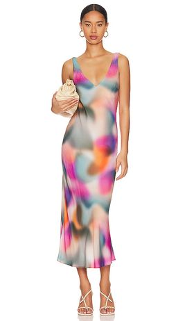 LNA LNA V Slip Dress