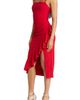 LNL LNL Square Neck Side Ruffle Midi Dress - 3