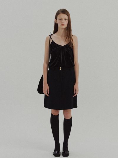 LO61 Dijon Wool Skirt