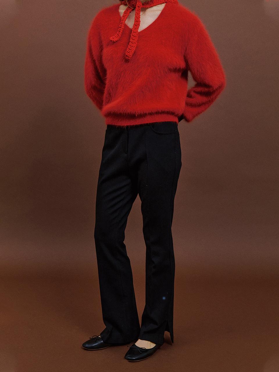 LO61 High-Rise Semi-Flare Stretch Pants