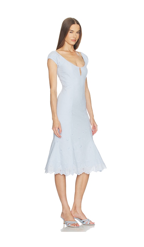 ebba eyelet midi dress Ebba Eyelet Midi Dress