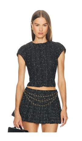 LOBA LOBA Danica Tweed Top