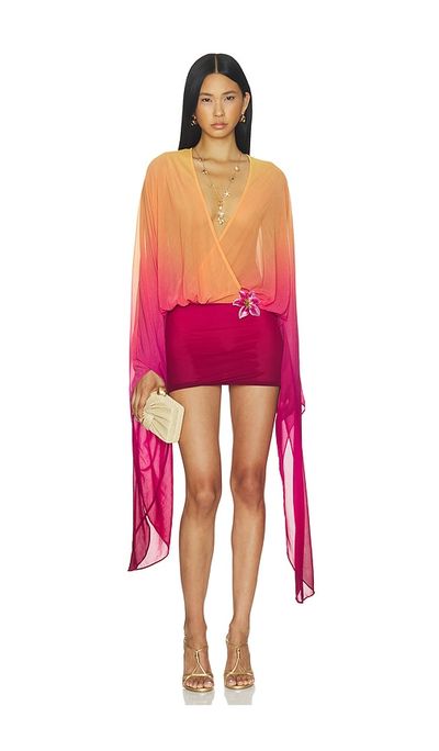 LOBA LOBA Taylor Ombre Mini Dress