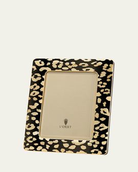 L'Objet Leopard Frame, 4" x 6"