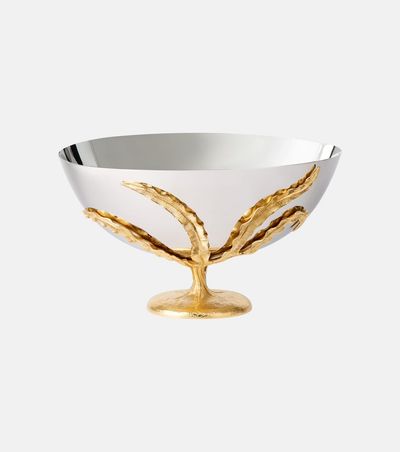 L'Objet L'Objet Fern Large 24kt gold-plated bowl