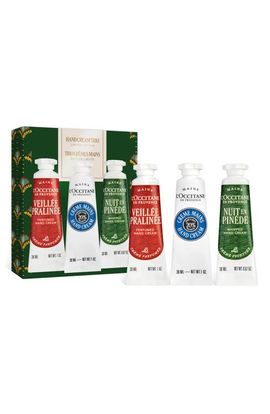 L'Occitane L'Occitane Hand Cream Trio (Limited Edition) 
