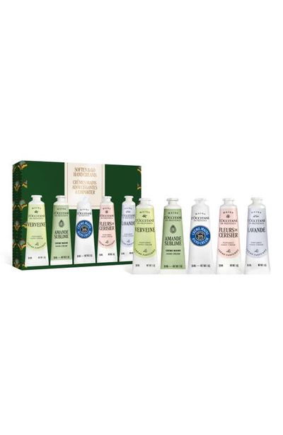 L'Occitane L'Occitane Soften & Go Hand Creams Gift Set $70 Value 