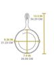 LODGE LODGE Chef Collection 3-Piece Cast Iron Skillet Set - 4