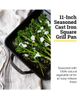 LODGE LODGE Square Grill Pan Cast Iron Pre-Seasoned - 2