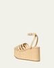 Loeffler Randall 80mm Channing Raffia Platform Sandals - 2